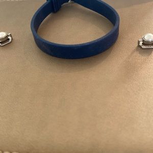 KEEP collective silicon charm bracelet